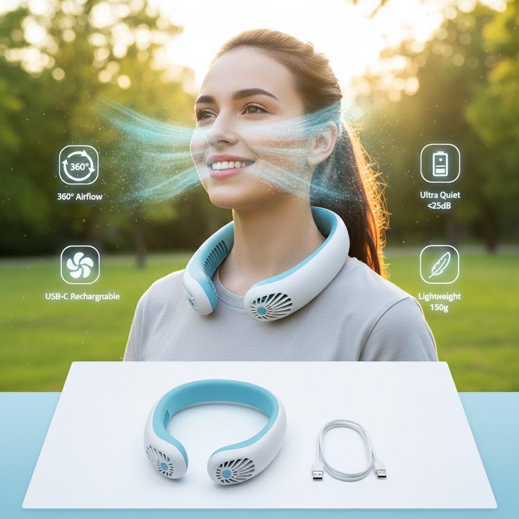 Neck Fan for Summer – Cooling Guide | PickyShops