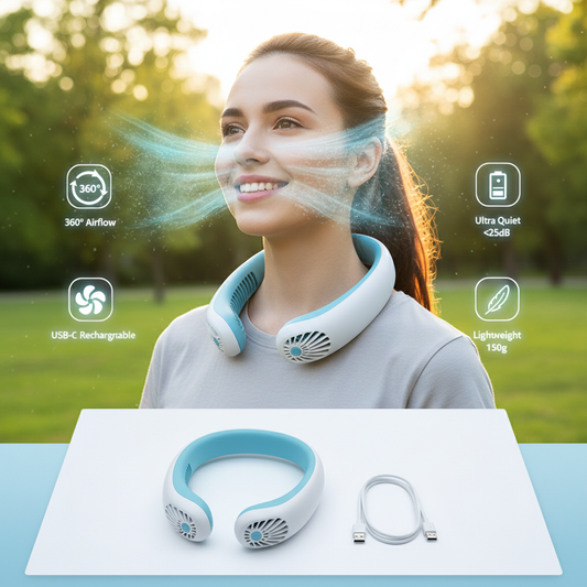 Neck Fan for Summer – Cooling Guide | PickyShops