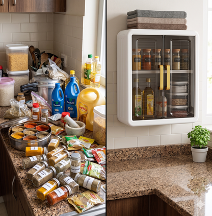 Wall-Mounted Storage Organizer